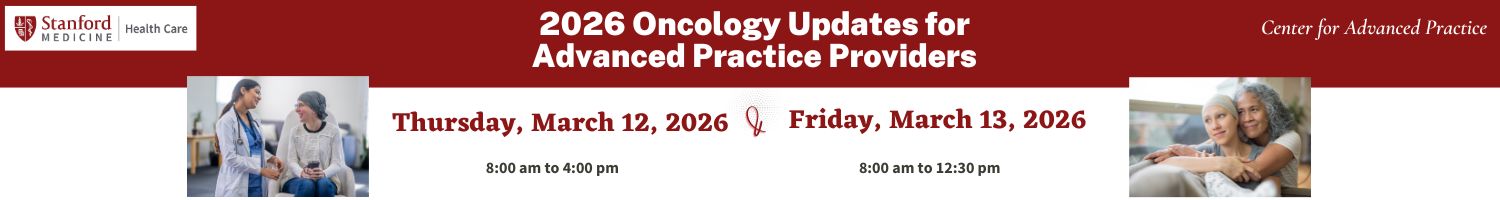 2026 Oncology Updates for the Advanced Practice Provider Banner